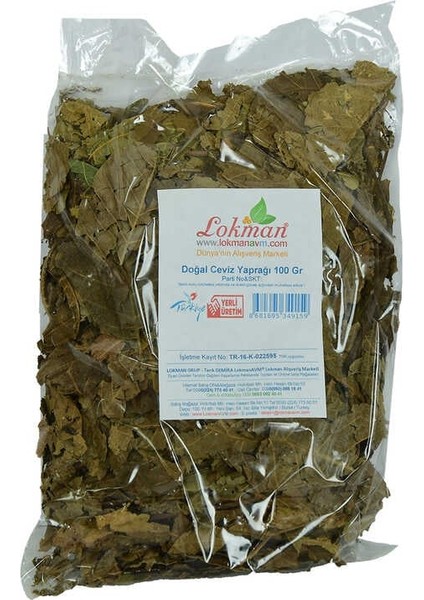 Ceviz Yaprağı Doğal 100 gr Paket fiyatları