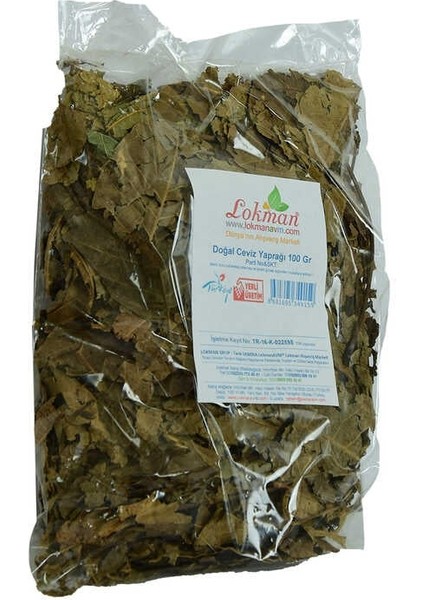 Ceviz Yaprağı Doğal 100 gr Paket modelleri