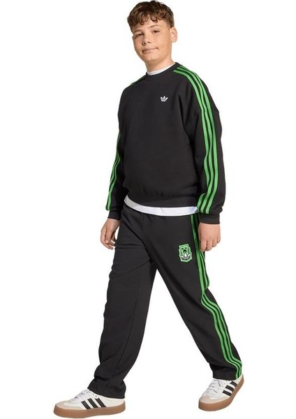 Çocuk Siyah Sweatshirt Crew JW7723 fırsatları