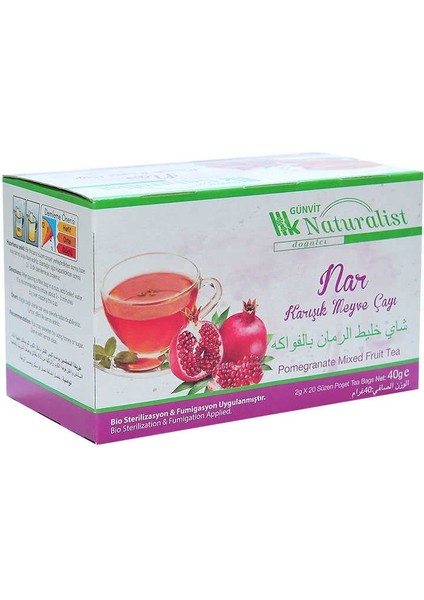 Narlı Karışık Meyve Çayı 20 Süzen Poşet modelleri