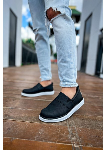 Brecon Bağcıksız Günlük Erkek Casual Ayakkabı Siyah fırsatları