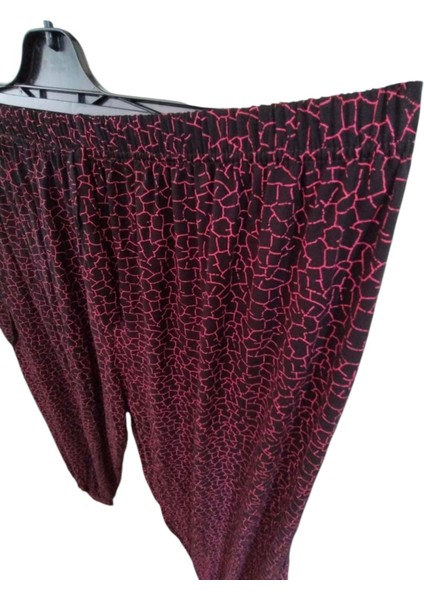 Kadın Bayan Büyük Battal Extra Jumbo Beden Viskon Penye Kumaş 1 Yan Cepli Pantolon Eşofman Altı Pijama Altı 130 Kilograma Kadar Olur Bol Likralı Esneyen Kumaş Bel Lastikli Süs Bagcıklı modelleri