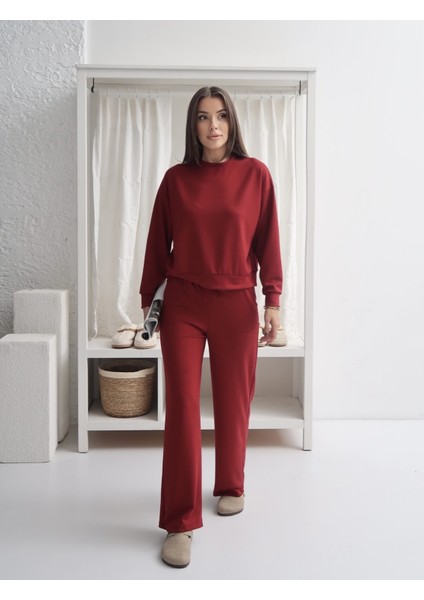 Kadın Renee Modal Bisiklet Yaka Alt-Üst Takım fırsatları