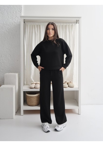 Kadın Renee Modal Bisiklet Yaka Alt-Üst Takım