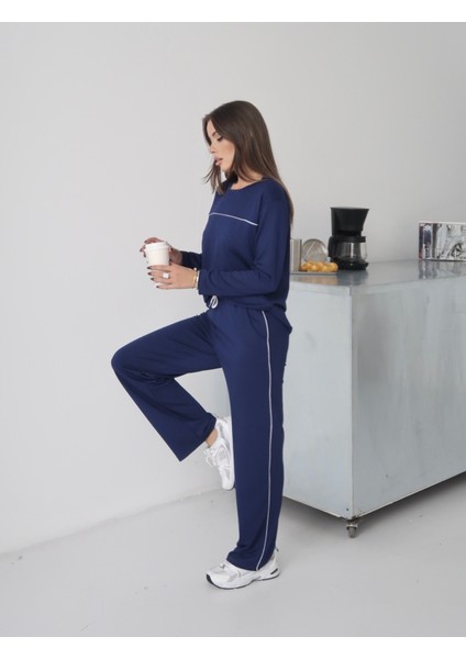 Kadın Blake Modal Biye Detaylı Alt-Üst Takım indirimleri