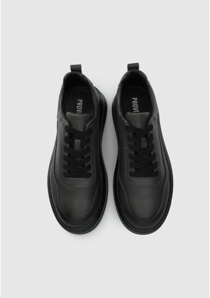 Gri Deri Erkek Sneaker indirimleri