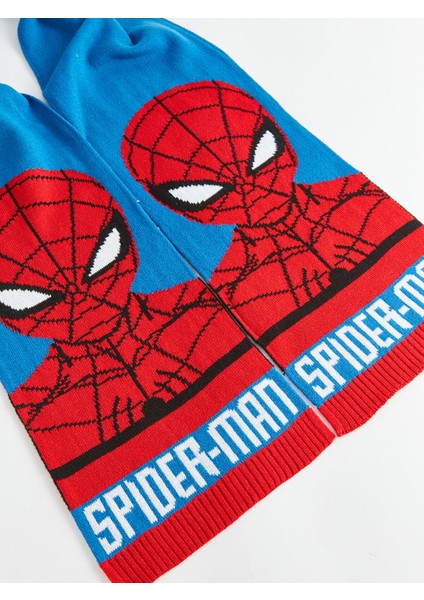 Yeni Sezon Spider-Man Baskılı Erkek Çocuk Atkı modelleri