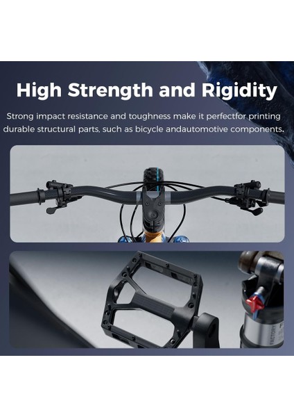 Pa6-Cf Siyah - Karbon Fiber Takviyeli Naylon Filament (1.75 mm / 1 Kg) modelleri