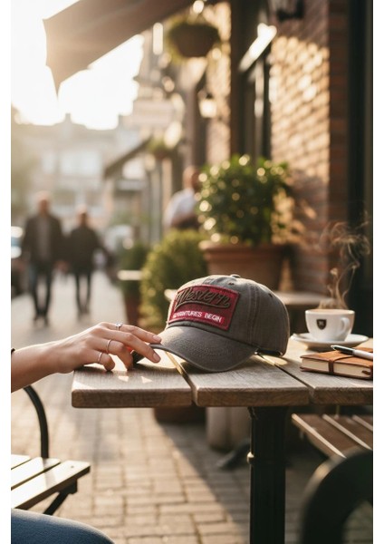 Western Vintage Eskitme Kahverengi Kep Şapka indirimleri