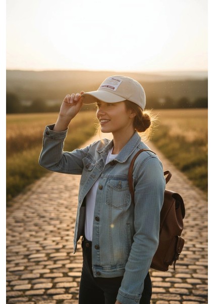 Western Vintage Krem Kep Şapka modelleri