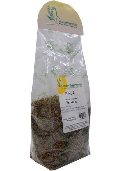 Funda Yaprağı Otu Doğal 100 gr Paket modelleri