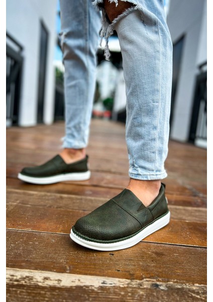 Brecon Bağcıksız Günlük Erkek Casual Ayakkabı Haki fiyatları