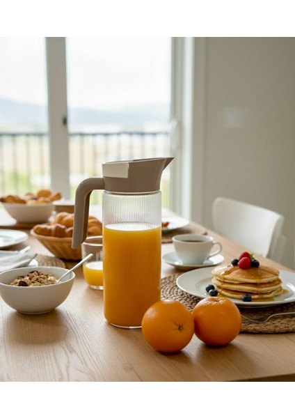 Cam Sürahi ve Kavanoz Seti – Şık ve Modern Tasarım fiyatları