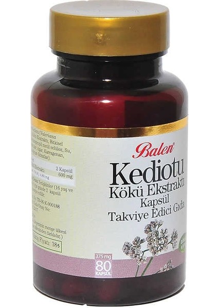 Kediotu Kökü Ekstraktı 80 Kapsül modelleri