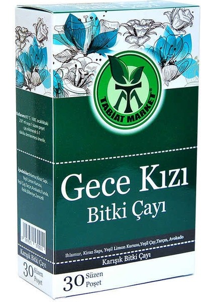 Gece Kızı Çayı 30 Süzen Poşet modelleri