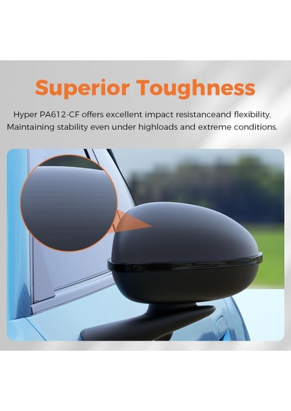 Hyper PA612-CF Karbon Fiber Takviyeli Pa Filament - 1kg 1.75MM - Urhanshop Gönderimli indirimleri