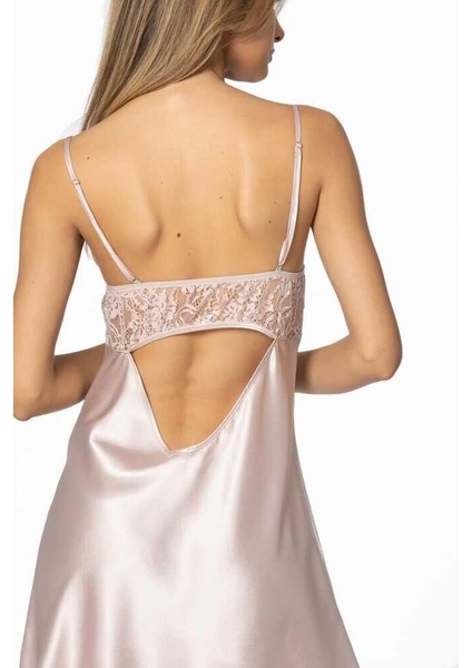 Pudra 2li Balensiz Kaplı Gecelik Sabahlık 4075 modelleri