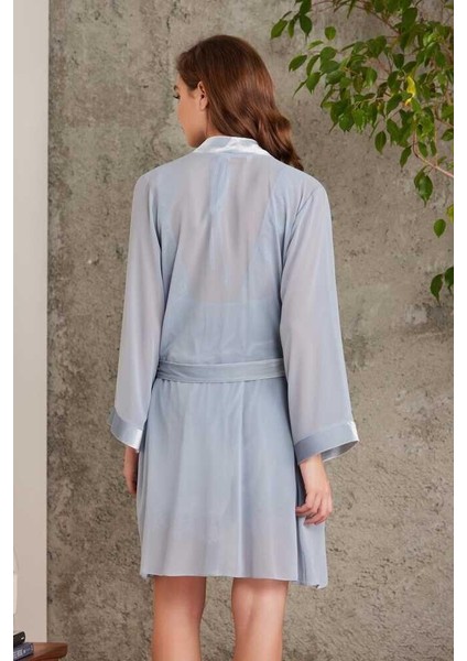 Dantelli Kadife Tulum Sabahlık Takım 4800 Mist fiyatları