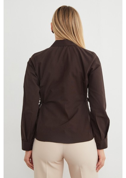 Basic Yanı Bağlama Detaylı Gömlek indirimleri