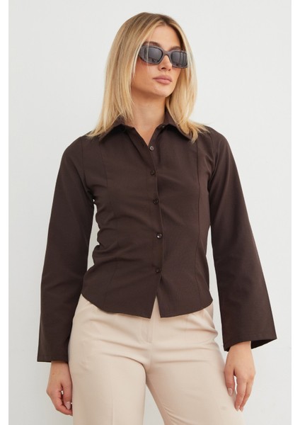 Ispanyol Kol Terikoton Kuplu Gömlek