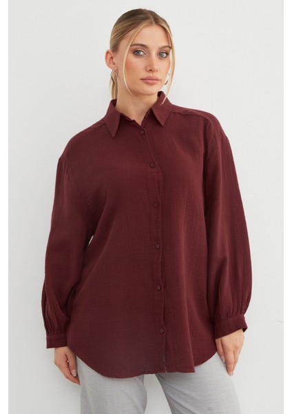 Basic Oversize Gömlek