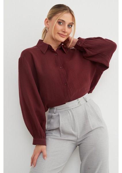 Basic Oversize Gömlek