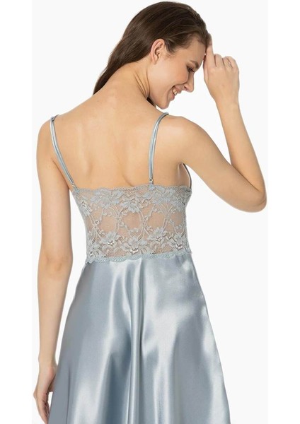 Mist Sütyen Kaplı Sabahlık Gecelik Set 4265 fırsatları
