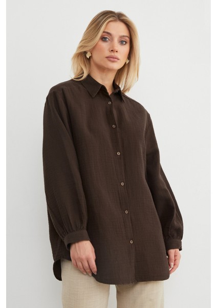 Basic Oversize Gömlek