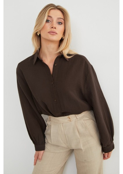 Basic Oversize Gömlek