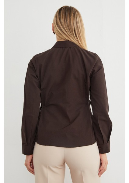 Basic Yanı Bağlama Detaylı Gömlek indirimleri