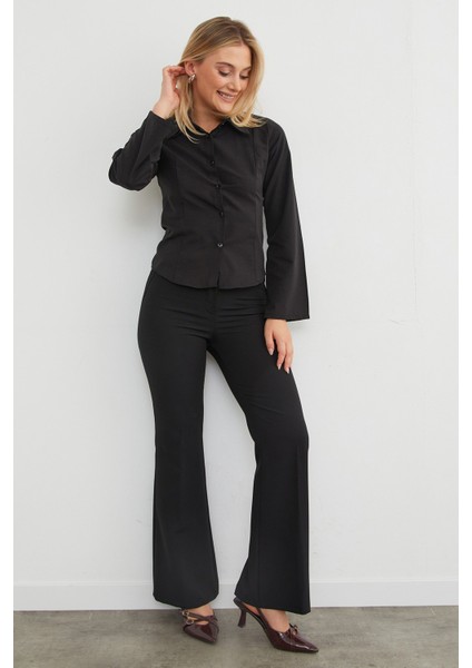 Ispanyol Kol Terikoton Kuplu Gömlek fırsatları