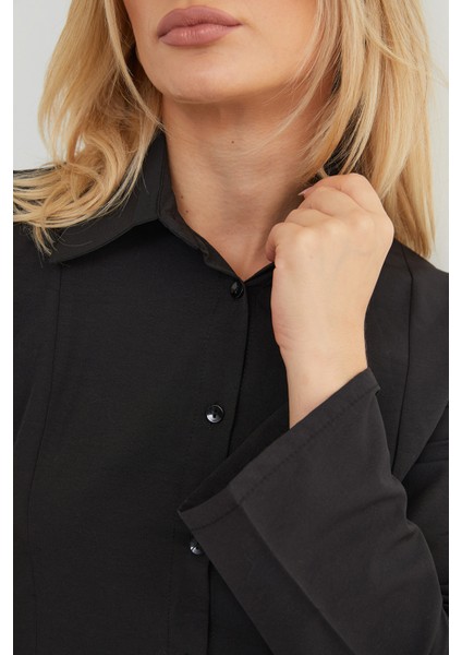 Ispanyol Kol Terikoton Kuplu Gömlek