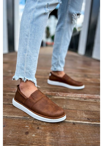 Brecon Bağcıksız Günlük Erkek Casual Ayakkabı Taba fiyatları