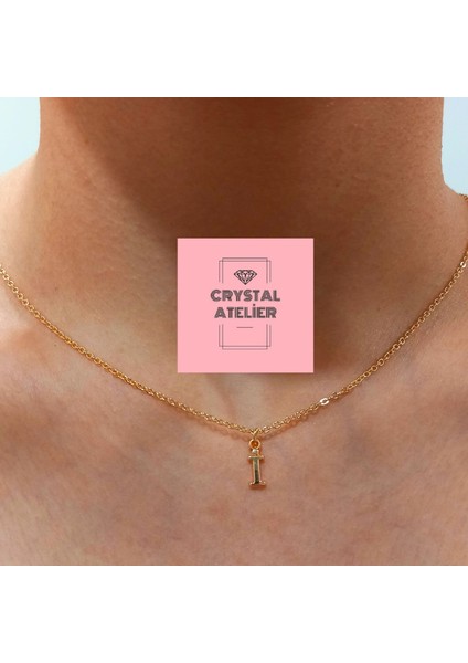 Altın Kaplama Üç Boyutlu Minimal I Harf Kolye – Kişiye Özel Baş Harf Kadın Kolye – Şık, Zarif ve Parlak Tasarım – Paslanmaz Çelik Gold Harf Kolye Hediye Seçeneği – 3 Boyutlu Harf Kolye fiyatları