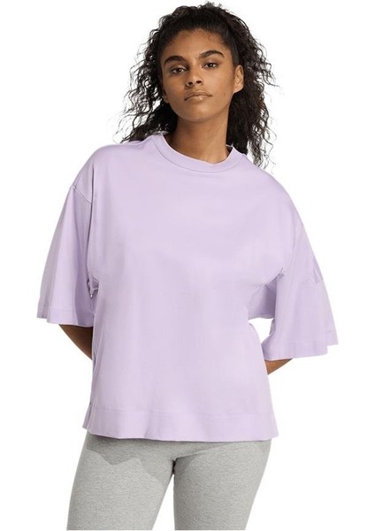 Kadın Mor T-shirt W ALL SZN SL T JW5069