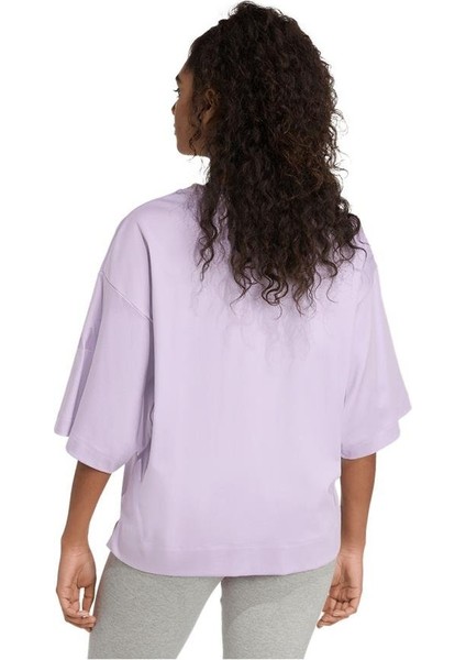 Kadın Mor T-shirt W ALL SZN SL T JW5069