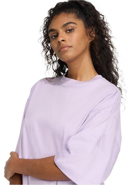 Kadın Mor T-shirt W ALL SZN SL T JW5069