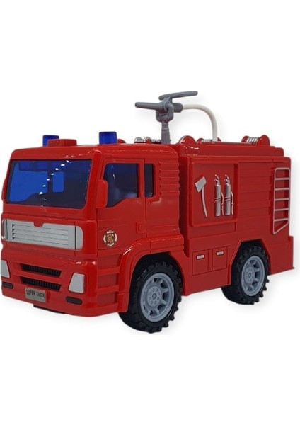 Su Fışkırtan Itfaiye Aracı - Sesli Işıklı - 661-01 - Panzer (Lisinya)