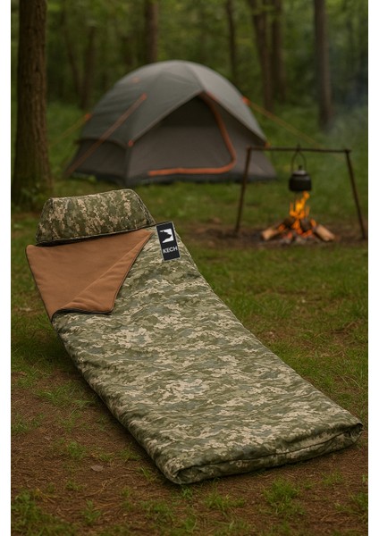Askeri Kamuflaj Uyku Tulumu Suya Geçirmez (-35 Derece) modelleri
