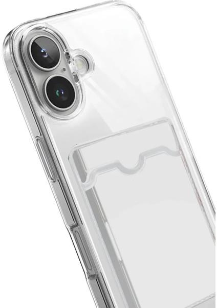 Apple iPhone 17 Kart Şeffaf Silikon - Şeffaf fiyatları