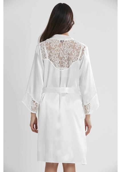 Ekru 2li Balensiz Kaplı Gecelik Sabahlık 4075 modelleri