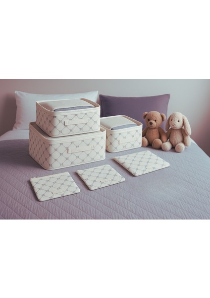 6'lı Bebek Bakım Çantası Hastane Çıkış Doğum Çantası