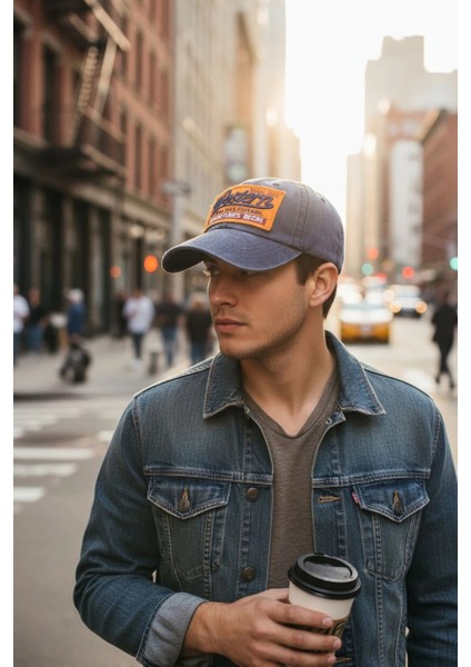 Western Vintage Eskitme Lacivert Kep Şapka fiyatları