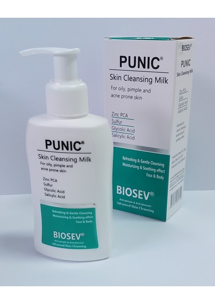 Biosev - Punıc Cilt Temizleme Sütü ( Skin Cleansing Milk ) 150 ml