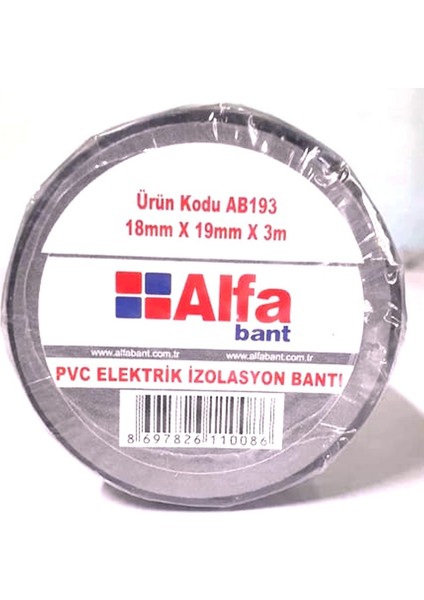 Elektrik Bantı Siyah 10'lu fiyatları