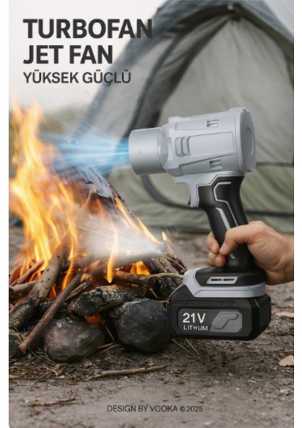 Şarjlı Jet Turbo Motorlu Hava Üfleme Fan Yaprak Üfleme Araba Içi Cam Kurulama Kapı Önü fırsatları