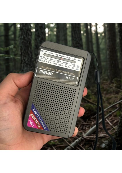 Şarjlı Cep Radyosu - Fm Radyo, Deprem Radyosu Taşınabilir Küçük Radyo