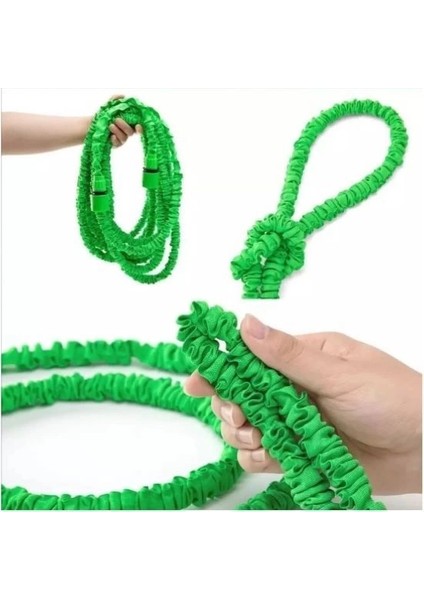 Uzayan Hortum Tabancalı 15 Metre Magic House | Bahçe Sulama Için Expandable Hose ( Lisinya )