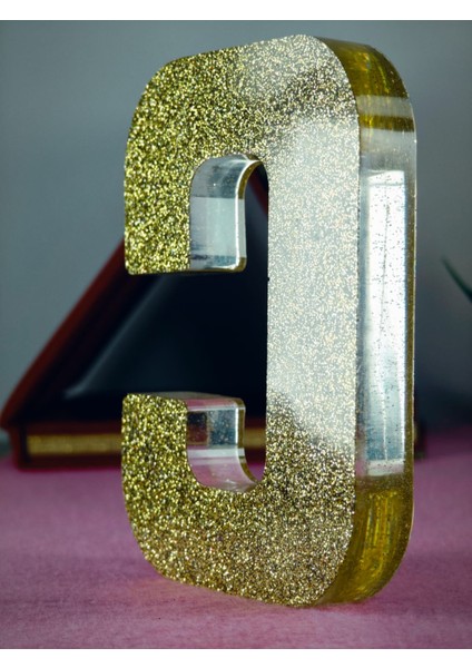 Masasüsü Harf Epoksi Biblo modelleri