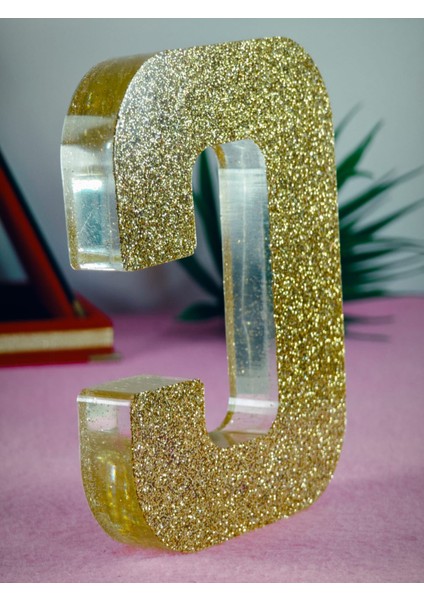 Masasüsü Harf Epoksi Biblo